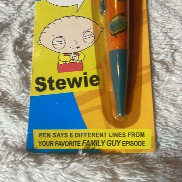 Stewie Talking Pen - Orange and Blue new 2006 - Picture 4 of 6